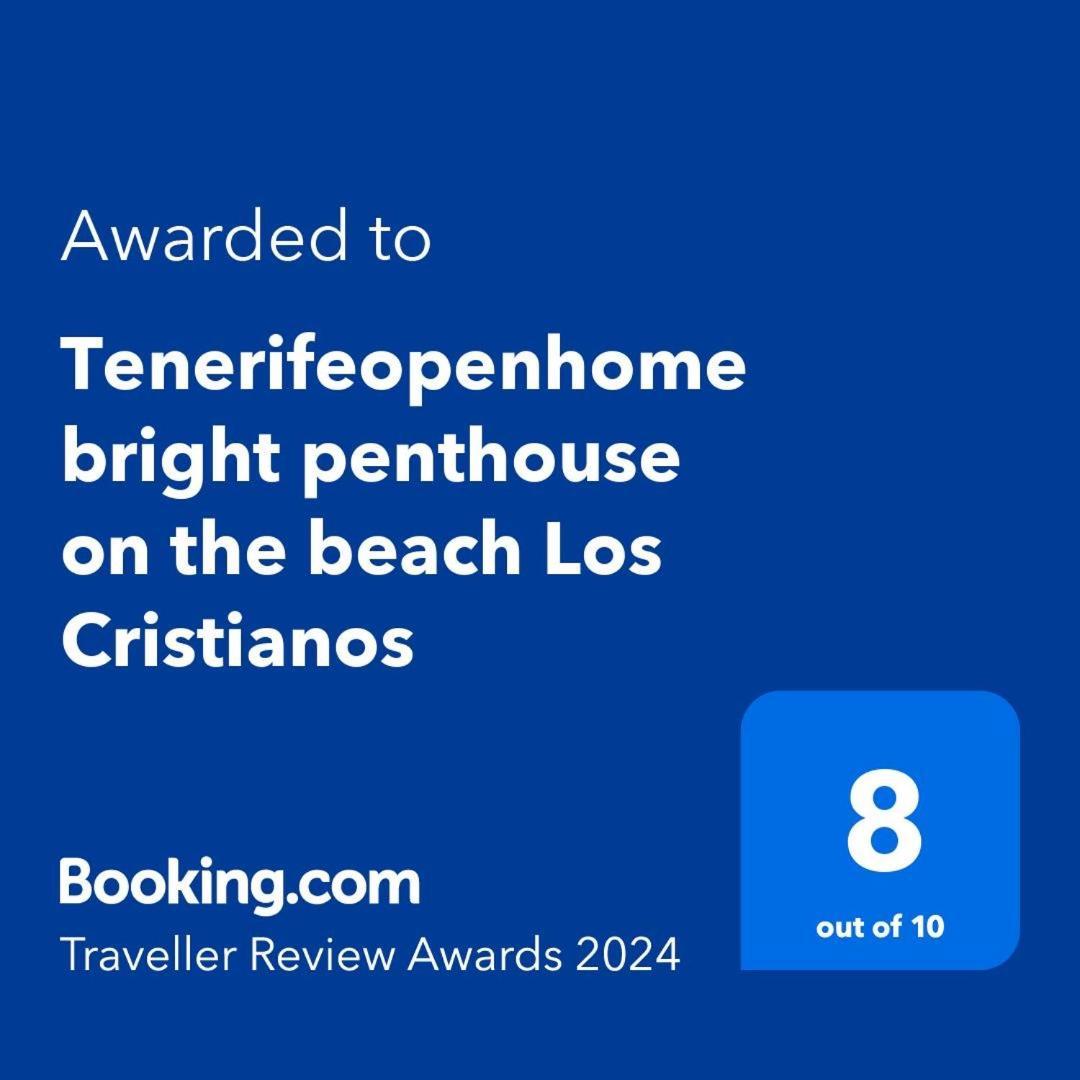 Tenerifeopenhome Bright Penthouse On The Beach Los Cristianos アロナ エクステリア 写真